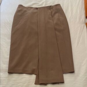 Brunello Cucinelli Classic Brown Pencil Skirt